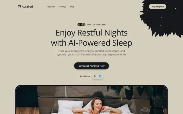 AuraPod website