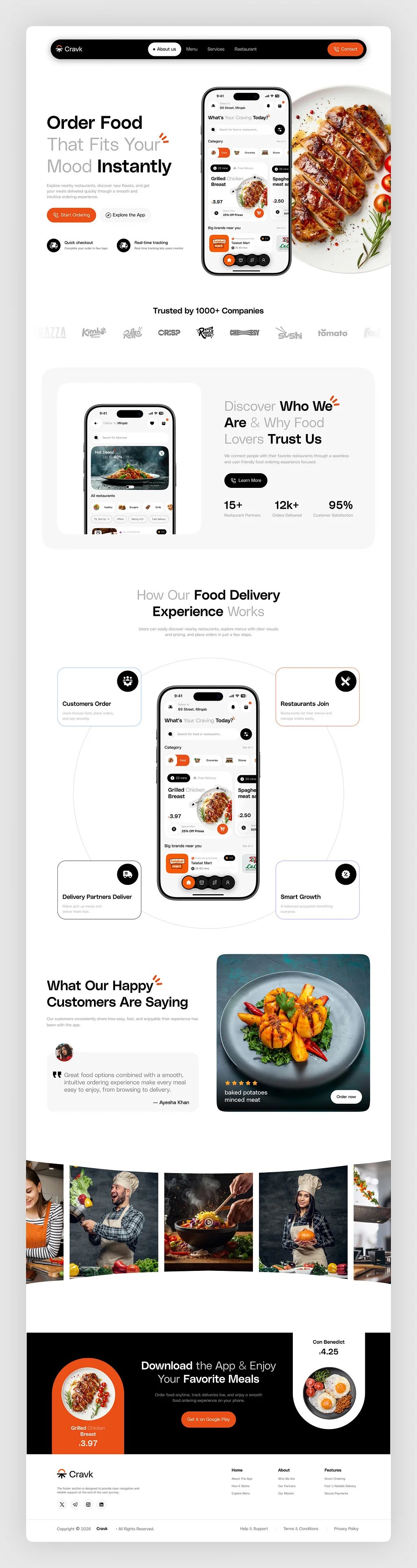 Cravit — Food Delivery Platform