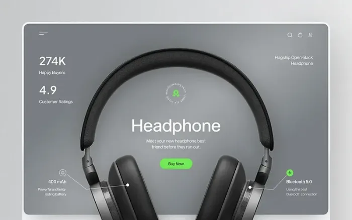 Audio Store website