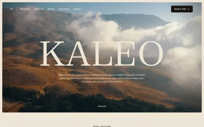 Kaleo Ranch website