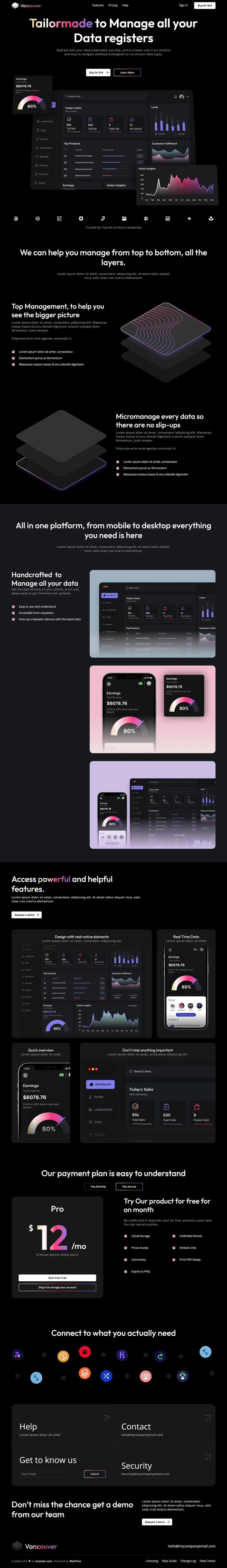 Vancouver Data Platform
